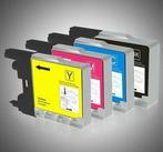 Brother cartridges LC-1220 set 4 stuks huismerk, Verzenden, Nieuw
