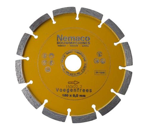 Nemaco metsel voegfrees 150 x 22,2 x 8 mm, Zakelijke goederen, Machines en Bouw | Tuin, Park en Bosbouw, Overige typen, Ophalen of Verzenden