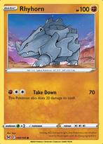 Rhyhorn 089/196 Lost Origin, Hobby en Vrije tijd, Ophalen of Verzenden, Nieuw, Losse kaart, Foil