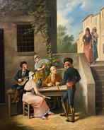 Franse school (XX) - Genreszene, Antiek en Kunst