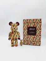 Medicom Toy - Be@rbrick 400% + 100% Rokkaku Yosegi bearbrick, Antiek en Kunst