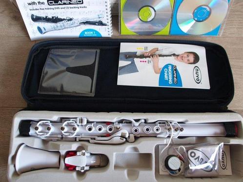 Nuvo - Clarineo, wit-rose, Stemming C, Licht polymeer,, Muziek en Instrumenten, Blaasinstrumenten | Blokfluiten