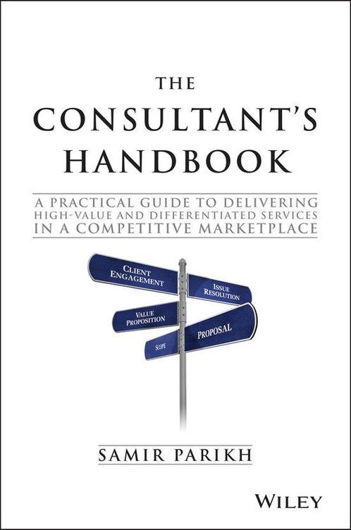 9781119106203 Consultants Handbook Samir Parikh, Boeken, Economie, Management en Marketing, Nieuw, Verzenden