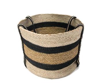 Fairtrade mand 25cm met handgrepen van Hogla en jute - H... beschikbaar voor biedingen