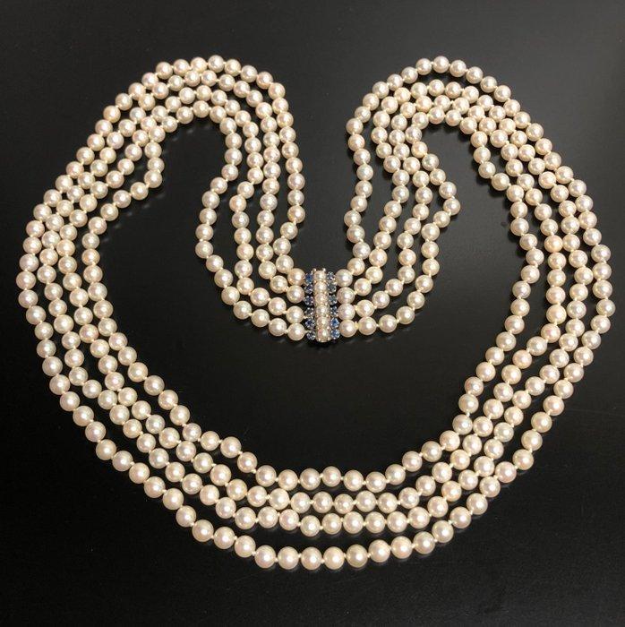 Zonder Minimumprijs - Halsketting - 18 karaat Witgoud -, Sieraden, Tassen en Uiterlijk, Kettingen