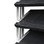 Set Flex Fence draaibare lamellen 165cm rvs, Nieuw