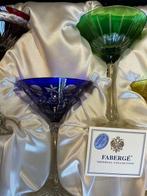 Fabergé - Drinkservies (4) - Kristal - martini cocktail, Antiek en Kunst, Antiek | Meubels | Tafels
