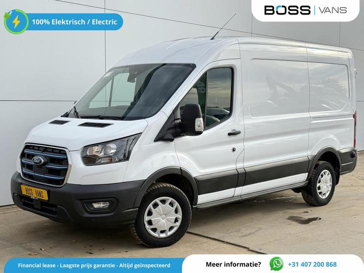 Ford E-Transit | Zakelijke Lease v.a. €454.49 pm, Auto's, Bestelauto's, Lease, Automaat, Elektrisch, Wit, Gebruikt, Ford, Financial lease