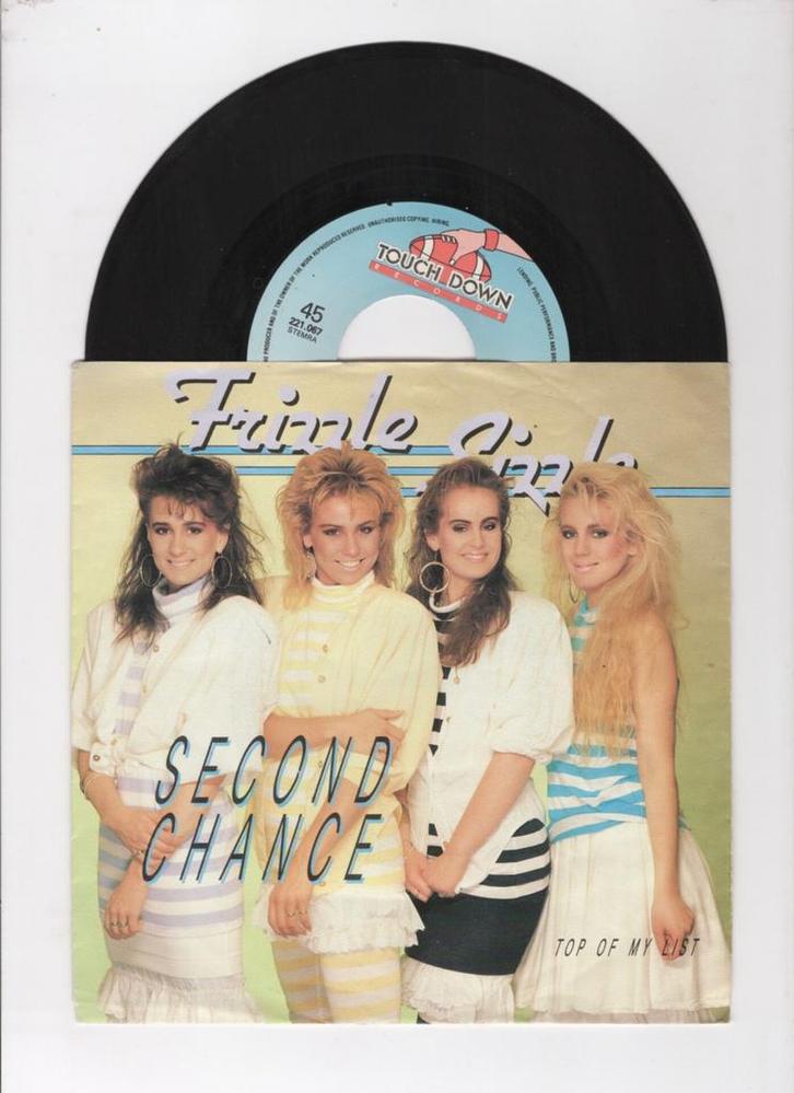 Frizzle Sizzle – Second Chance / Top Of My List (1-7-..., Cd's en Dvd's, Vinyl Singles, Verzenden