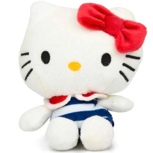 Play by Play Hello Kitty Beanbag Pluche 12CM-Red Bow & Blue, Kinderen en Baby's, Speelgoed | Knuffels en Pluche, Nieuw, Ophalen of Verzenden