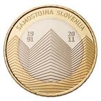 Slovenië 3 Euro Onafhankelijkheid 2011, Postzegels en Munten, Munten | Europa | Euromunten, Verzenden