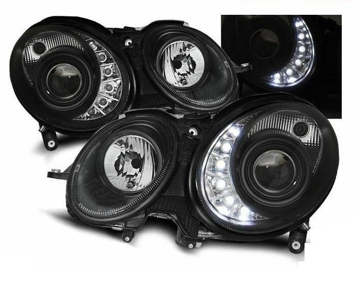 Carnamics Koplampen | Mercedes-Benz E-klasse 02-06 4-d / E-k, Auto-onderdelen, Verlichting, Nieuw, Verzenden