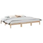 vidaXL Bedframe Family zonder matras 270x200 cm massief, Bruin, Verzenden, Nieuw, 200 cm