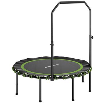 SPORTNOW Fitness Trampoline Met Verstelbare Handgreep, Sport beschikbaar voor biedingen