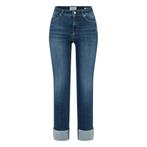 Cambio • blauwe jeans Paris Straight Short • 36, Cambio, Nieuw, Maat 36 (S), Verzenden