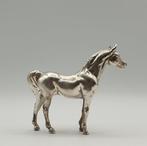 Cavallo rivestito in Argento 925 fiorentino - Figuur - .925, Antiek en Kunst