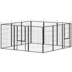 TRUUSK Puppyren 4-hoekig Puppyuitloop Met 12 Roosterplaten D, Dieren en Toebehoren, Verzenden, Nieuw