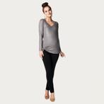Noppies Zwangerschapsbroek Lene Pantalon Slim Zwart, Kleding | Dames, Positiekleding, Verzenden, Nieuw