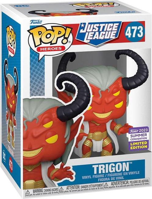 Funko Pop #473  DC Comics: Trigon Justice League [2023, Kinderen en Baby's, Speelgoed | Overig, Verzenden
