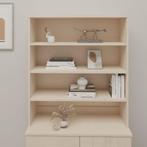 vidaXL Opzetkast HAMAR 90x30x100 cm massief grenenhout, Verzenden, 100 tot 150 cm, Nieuw, 50 tot 100 cm