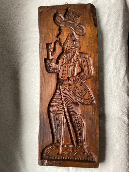 Plank - vruchtbomenhout - Speculaasplank, Antiek en Kunst, Antiek | Overige Antiek