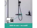 hansgrohe Crometta S Showerpipe 240 1jet met thermostaat, Verzenden, Zo goed als nieuw