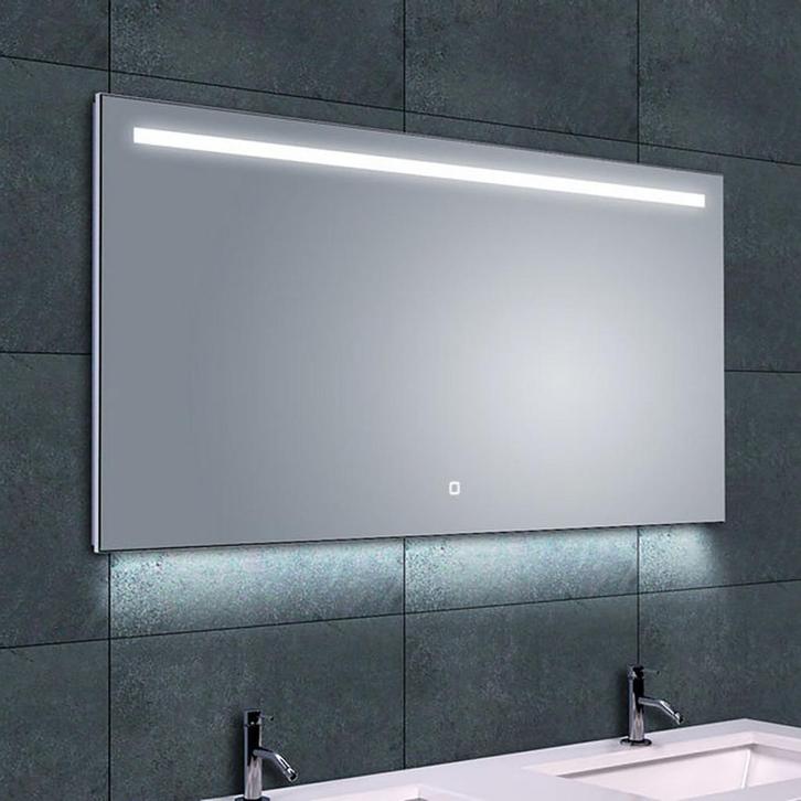 Wiesbaden Ambi One Badkamerspiegel met LED - Dimbaar -, Huis en Inrichting, Woonaccessoires | Spiegels, Nieuw, Ophalen of Verzenden