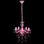 Kroonluchter Kristal Roze (Lampen, Interieur, Voor in Huis), Nieuw, Verzenden