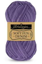 Scheepjes Softfun Denim - 513 paars - Katoen/Acryl Garen, Hobby en Vrije tijd, Breien en Haken, Ophalen of Verzenden, Nieuw