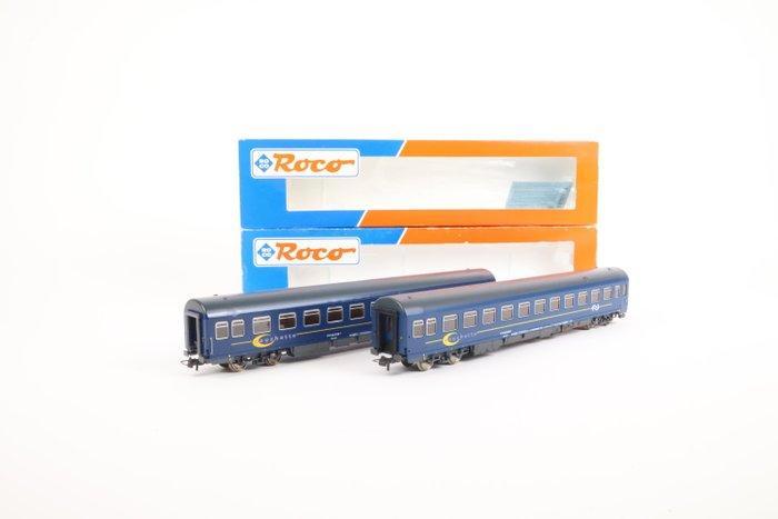 Roco H0 - 44677 - Modeltrein personenwagen (2) - Twee, Hobby en Vrije tijd, Modeltreinen | H0
