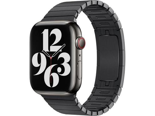 Apple Space Zwart Link Bracelet - 38mm, Huis en Inrichting, Woonaccessoires | Overige, Zo goed als nieuw, Verzenden