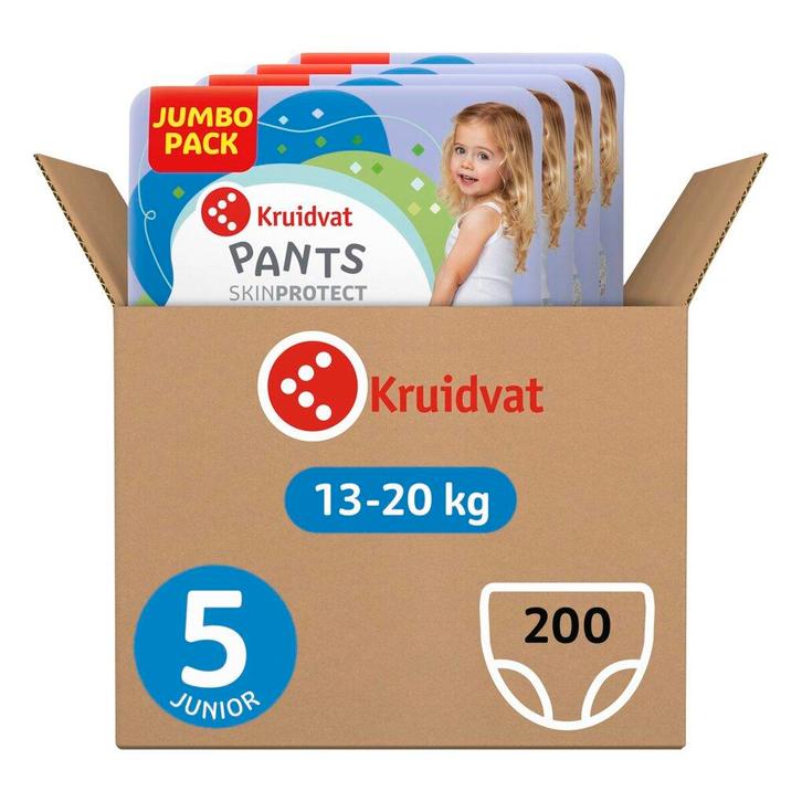 Kruidvat 5 Junior Luierbroekjes Volumedoos, Kinderen en Baby's, Overige Kinderen en Baby's, Nieuw, Verzenden