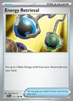Energy Retrieval 171/198 reverse holo Scarlet en Violet, Ophalen of Verzenden, Nieuw, Losse kaart, Foil