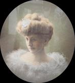 Belgische school (XVIII) - Portret van adelijke dame, Antiek en Kunst, Kunst | Schilderijen | Klassiek