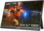 Arzopa Z1FC 144Hz Portable Gaming Monitor 16.1, Computers en Software, Monitoren, Verzenden, Nieuw