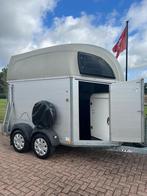Prachtige Vol-alu Bockmann 1,5-paards, zadelkamer!, Ophalen, Zo goed als nieuw, Aluminium, 1½-paards trailer