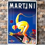 Martini - Reclamebord - XXL (60x40 cm) Martini retro bord -