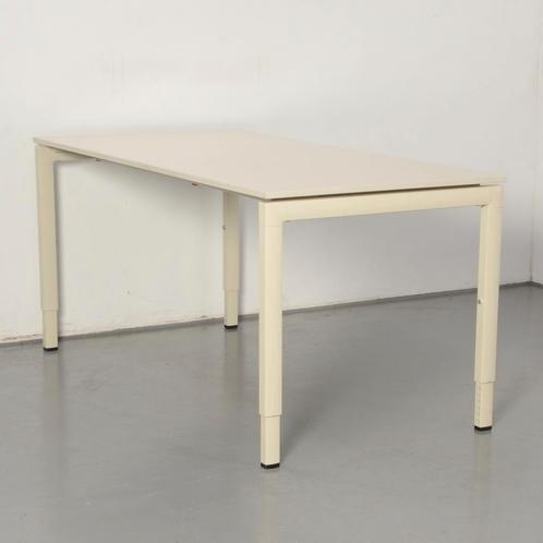 Drentea recht bureau HV creme 160 x 80 cm, Huis en Inrichting, Bureaus, Ophalen of Verzenden