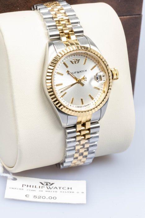 Philip Watch - Caribe Urban - Date - Silver - Swiss Made -, Sieraden, Tassen en Uiterlijk, Horloges | Heren