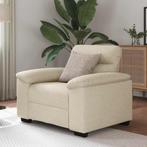 vidaXL Bankstoel 60 cm Linnen, Verzenden, Nieuw, Stof