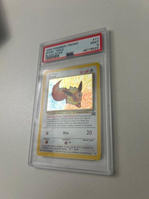 Pokémon - 1 Graded card - Promo Card - PROMO EEVEE HOLO, Hobby en Vrije tijd, Verzamelkaartspellen | Pokémon