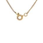 Gouden vintage gourmet collier met rozenkwarts 14 krt, Ophalen of Verzenden, Nieuw