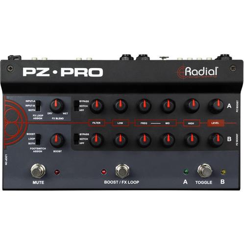 (B-Stock) Radial Pz-Pro 2-kanaals instrumentvoorversterker,, Muziek en Instrumenten, Versterkers | Bas en Gitaar, Verzenden