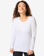 HEMA Dames basic t-shirt wit 2 voor 24.99, Verzenden, Nieuw