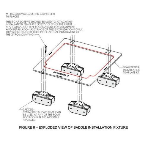 Bieden: Seakeeper 7 - 9 | M8000 Adaptor Saddle Kit - 90258, Watersport en Boten, Bootonderdelen, Motor en Techniek, Nieuw, Zeilboot of Motorboot