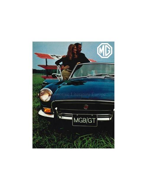 1970 MG MGB GT BROCHURE ENGELS, Boeken, Auto's | Folders en Tijdschriften