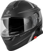 Bogotto H271 Taog Bluetooth Helm Zwart Grijs, Systeemhelm, XXL, Nieuw met kaartje, Overige merken