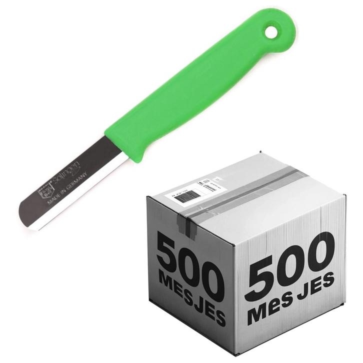 Solingen Bandstaal Mes – HACCP – Groen – RVS Lemmet 40, Huis en Inrichting, Keuken | Bestek, Los bestek, Nieuw, Rvs of Chroom
