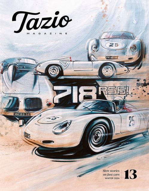 Tazio Issue 13, Porsche 718 RS, Mercedes SL, Opel Astra V8, Boeken, Auto's | Folders en Tijdschriften, Algemeen, Nieuw, Verzenden