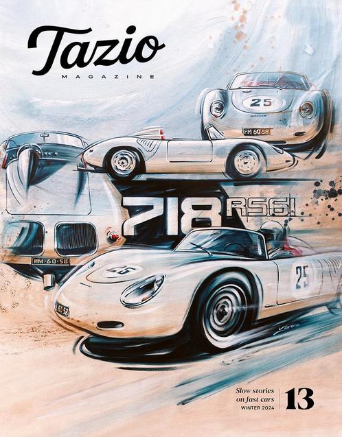 Tazio Issue 13, Porsche 718 RS, Mercedes SL, Opel Astra V8, Boeken, Auto's | Folders en Tijdschriften, Algemeen, Nieuw, Verzenden